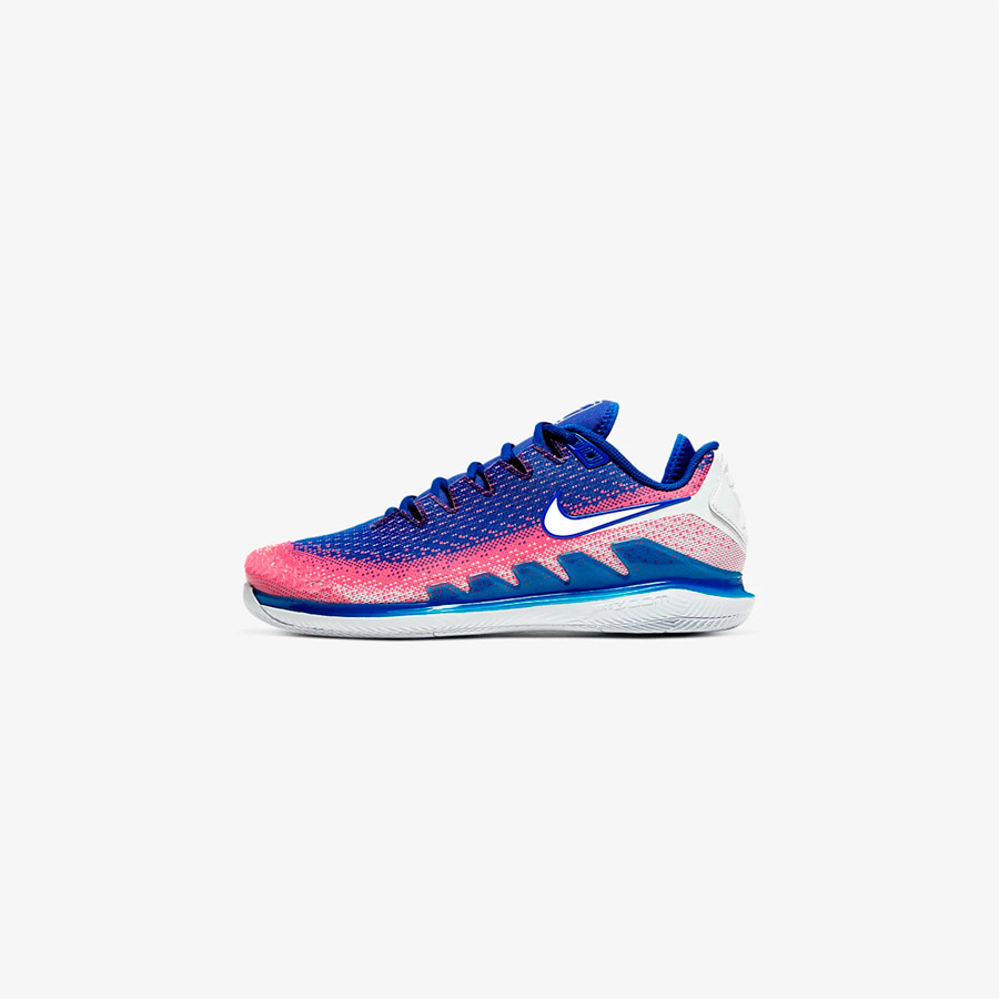 Nike Air Zoom Vapor X – Women’s Performance Tennis Shoes (Blue/Pink)